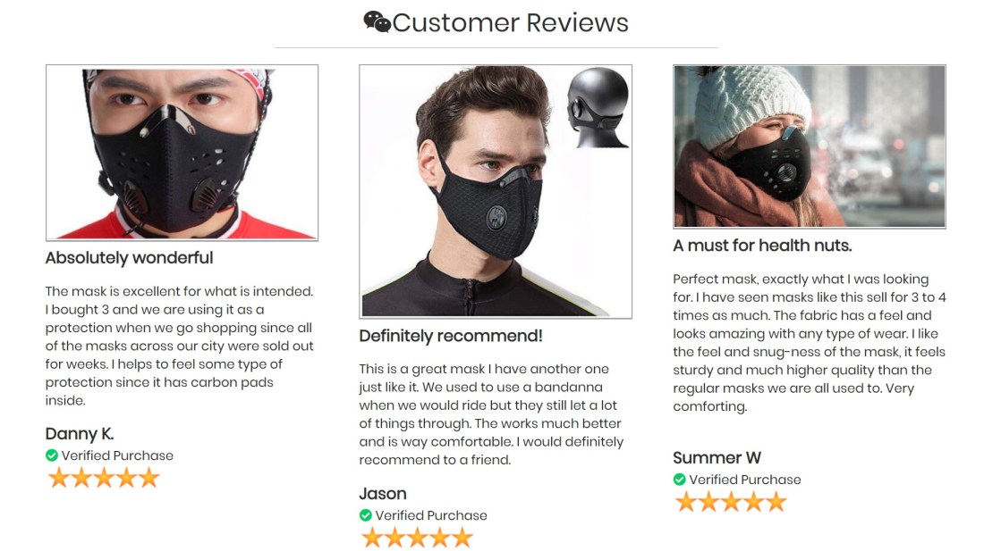 Freedom mask Reviews